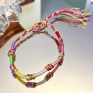 colorful friendships bracelet
